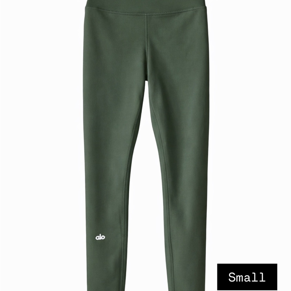 ALO Yoga Kids Olive Leggings